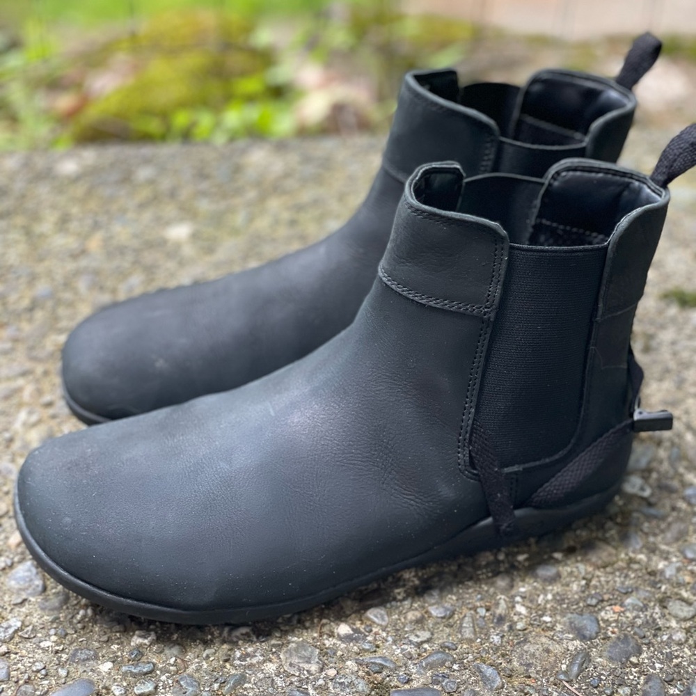 Xero Shoes - Tari - Leather Chelsea Boot - Black